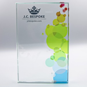EXPRESS GLASS AWARD  - 128MM (15MM THICK) - AVAILABLE IN 3 SIZES